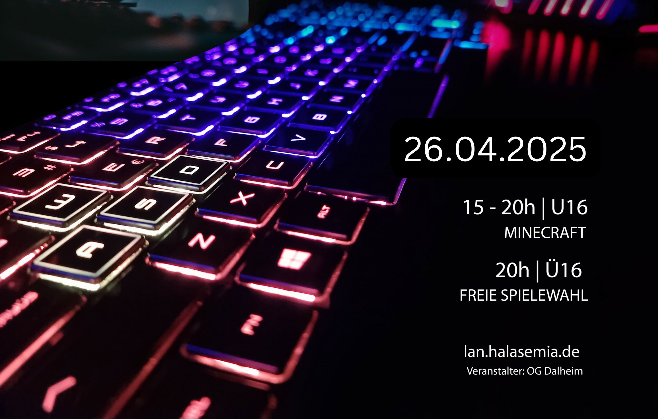 26.04.2025 – LAN in Dalheim